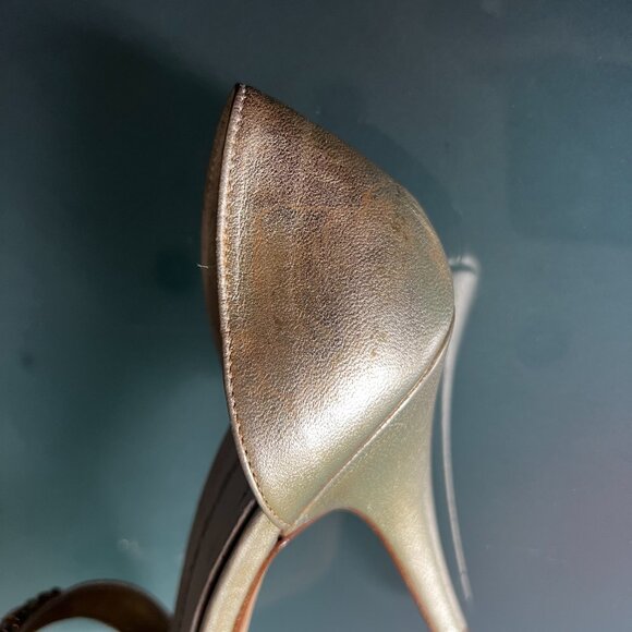 Vintage Giuseppi Zanotti jeweled heels sz 37 - Picture 9 of 9